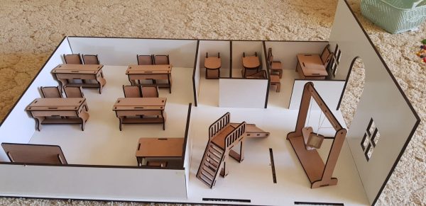 School Time Dollhouse Set - Image 10